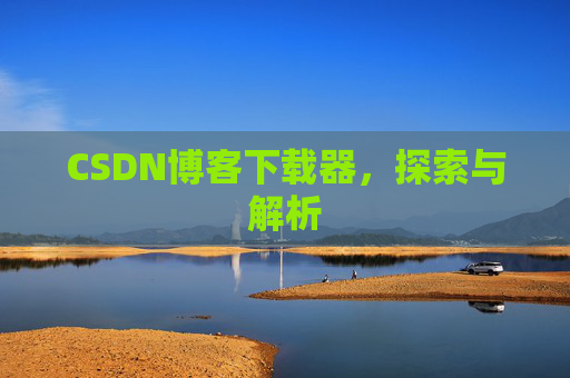 CSDN博客下载器，探索与解析